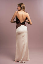 HELENA SATIN DRESS