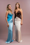 HELENA SATIN DRESS