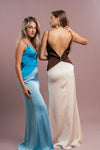 HELENA SATIN DRESS