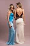 HELENA SATIN DRESS