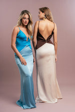 HELENA SATIN DRESS