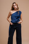 ANYA ONE SHOULDER TOP